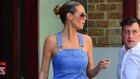 Heidi Klum Goes Topless Under Overalls Proves She Can