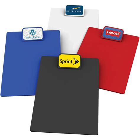 imprinted clipboards full color decal office supplies clipboards