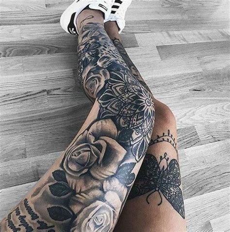 leg tattoos  women tattoosartideascom