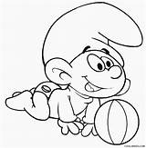 Smurf Coloring Pages Smurfs Baby Kids Printable Cool2bkids Drawing Cartoon Adult Books Colouring Sheets Disney Drawings Characters Village Lost Getdrawings sketch template