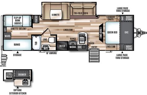 bedroom travel trailer floor plans  viewfloorco