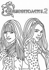 Descendants Evie Cool2bkids Coloringpagesonly Maleficent sketch template