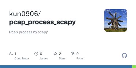 github learn livepcapprocessscapy pcap process  scapy