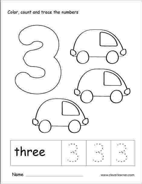 numbers coloring pages pictures whitesbelfast