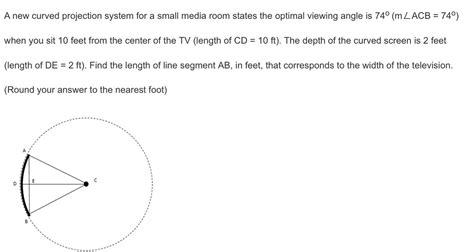 answered   curved projection system   bartleby