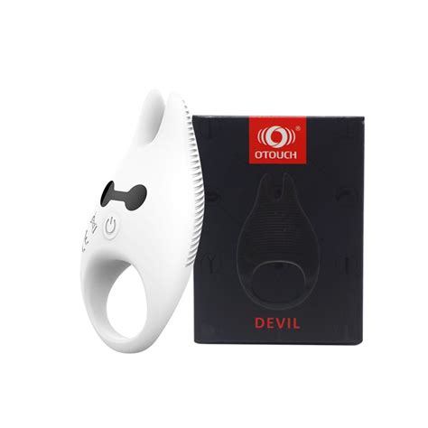 otouch devil penis ring powerful vibrating cock ring flirt intimate