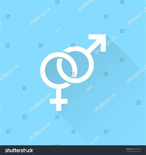 Male And Female Sex Symbol Stock Vector 320925629 Shutterstock
