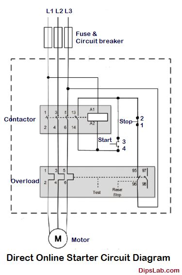 dol motor control circuit webmotororg