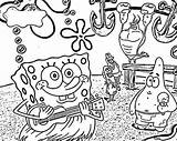 Spongebob Disegni Colorare Amici Immagini Agli Suona sketch template