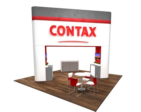 contax  trade show booth booth design ideas