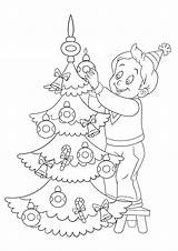 Christmas Coloring Kids Pages Children sketch template