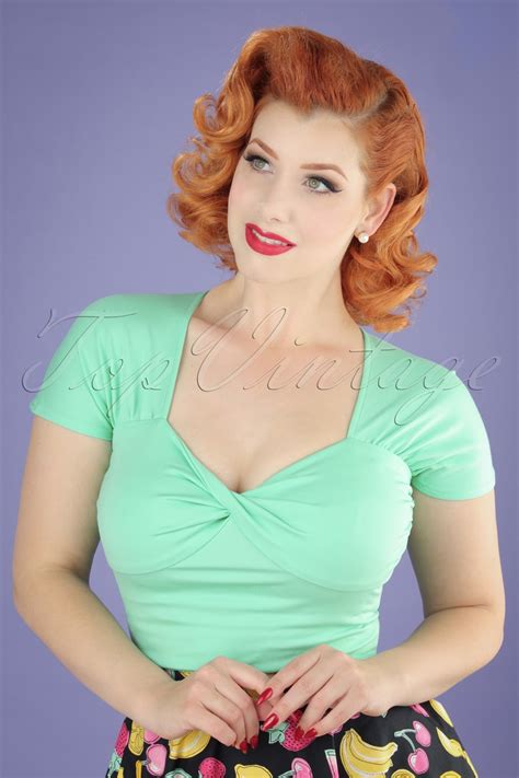 1950s rockabilly and pinup tops shirts blouses