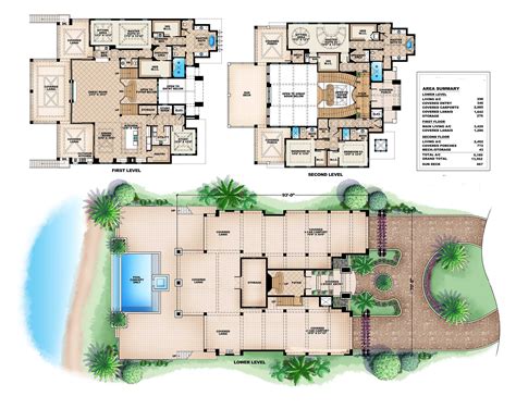 luxury home plans top concept  luxury home floor plans home estate