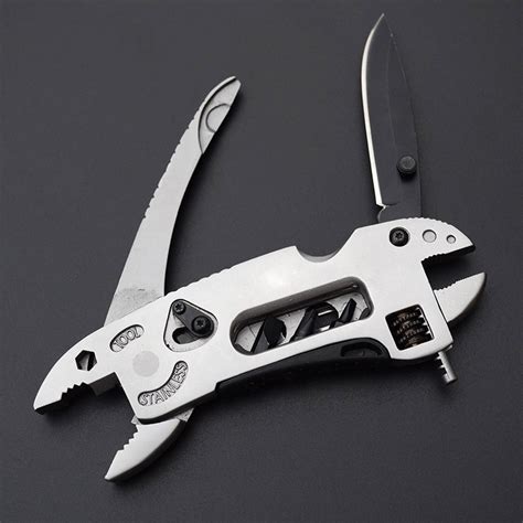 Pocket Knife Multifunction Wrench Folding Knife Jaw Screwdriver Pliers