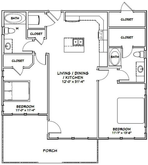bedroom  bath house plans   sq ft house plans