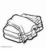 Towel Clipart Beach Folded Printable Kids Coloring Adults Clipground sketch template