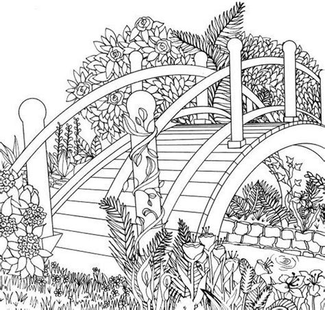 printable  nature coloring pages  adults background