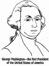 Washington George Coloring Pages President First Kids States United Drawing America Color Print Clipart Easy Carver Drawings Getdrawings Library Simple sketch template
