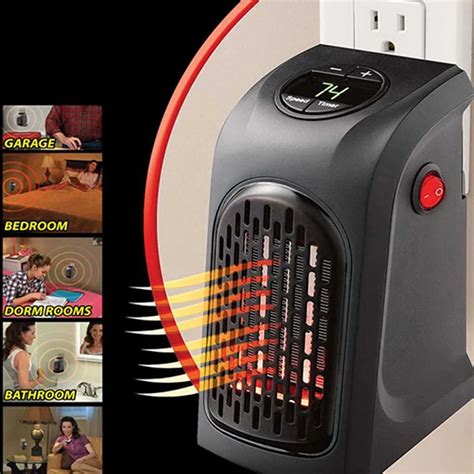 portable rechargeable electric home heater  mini heating fan handy wall heating stove