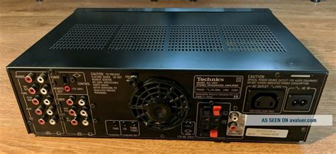 rare technics su x911 stereo integrated amplifier amp hifi separate