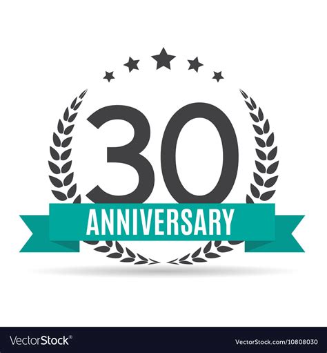 template logo  years anniversary royalty  vector image