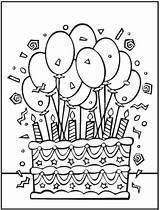 Mewarnai Kue Ulang Verjaardag Paud Anak Ballonnen Topkleurplaat Mitchell Chelsea Kleurplaten sketch template