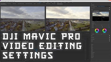 dji mavic pro drone video editing color grading exporting december    vlogmas