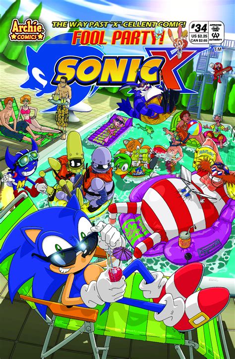 Archie Sonic X Issue 34 Sonic News Network Fandom