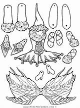 Coloring Puppet Puppets Pages Feather Elf Paper Crafts Fairy Printable Pheemcfaddell Fern Dolls Popular Library Clipart Choose Board Adult sketch template
