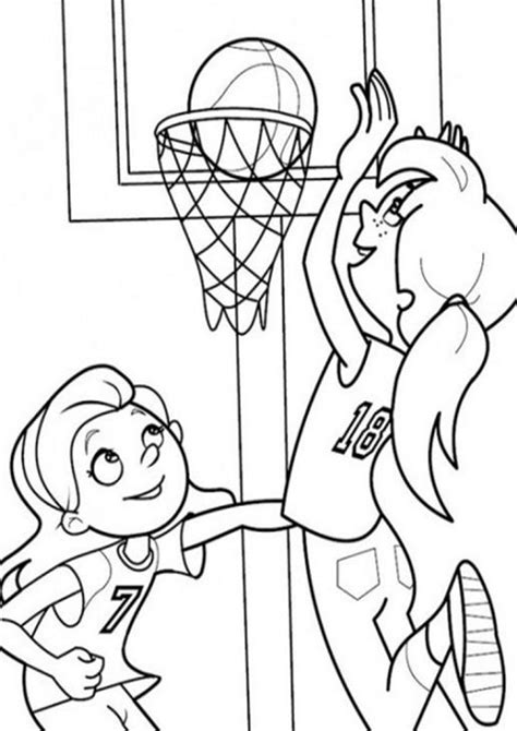 easy  print basketball coloring pages tulamama