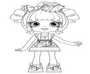 shoppies dolls coloring pages printable