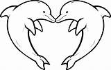 Dolphin Heart Tattoo Tattoos Meaning Designs Drawings sketch template