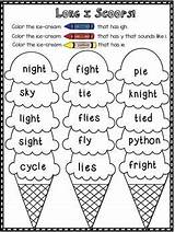 Igh Phonics Vowel Jolly Sounds Printable sketch template