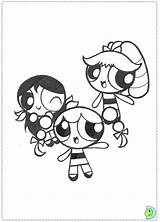 Coloring Powerpuff Girls Dinokids Close Print Pages sketch template