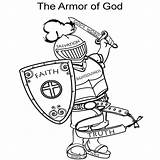Armor Activities Armadura Ephesians Sundayschoolzone sketch template