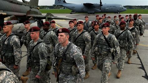 in message to moscow us troops land in poland the