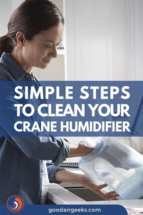 clean  crane humidifier humidifier cleaning clean house