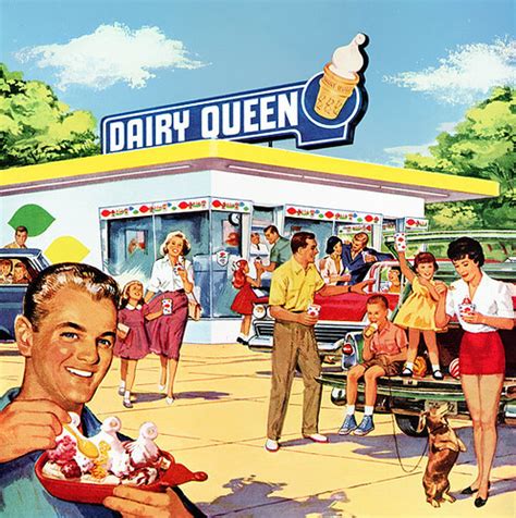 part    dairy queen magazine ad thought  looked flickr