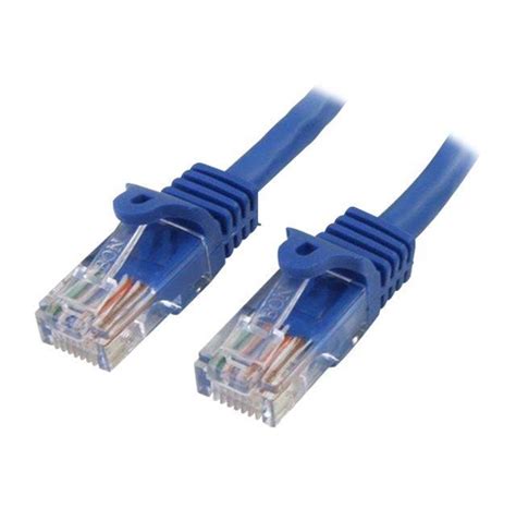 blue cate cat  snagless ethernet patch cable   patch cable   blue
