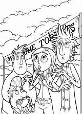 Cloudy Chance Meatballs Coloring Pages Books sketch template
