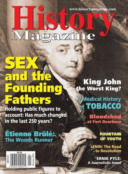 history magazine january  usa