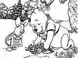 Coloring Piglet Baby Pooh Winnie Wecoloringpage sketch template