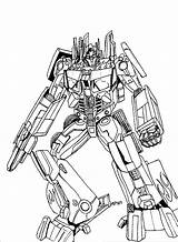 Transformers Optimus Prime Drawing Coloring Pages Kids Printable Getdrawings sketch template