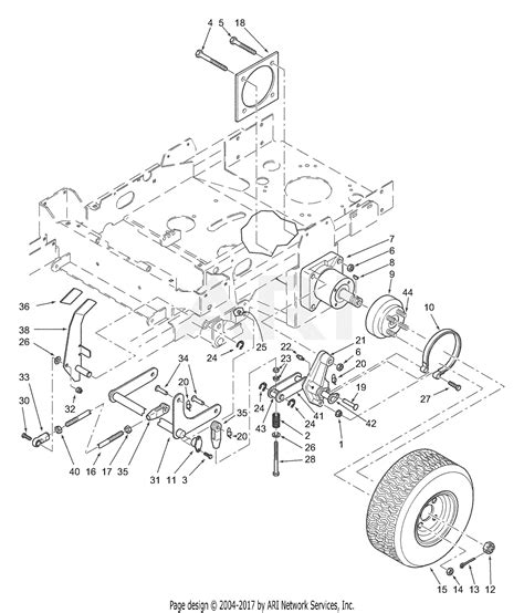 scag stca ka sn   parts diagram  brake components