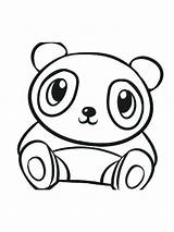 Pandas Bamboo Educational Mouth Animals sketch template
