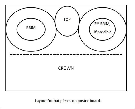 paper hat templates designs