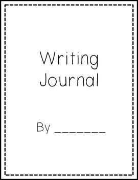 writing journal cover  lined page format   simply fun