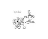 Coloring Pages Fnaf Five Nights Cuphead Freddy Lovely Children Fun Fans sketch template