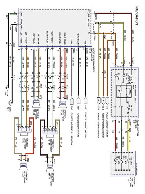 ford  radio wiring diagram    ford  radio ford  radio wiring
