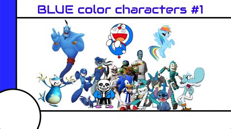 blue characters  games series  movies sings im blue da